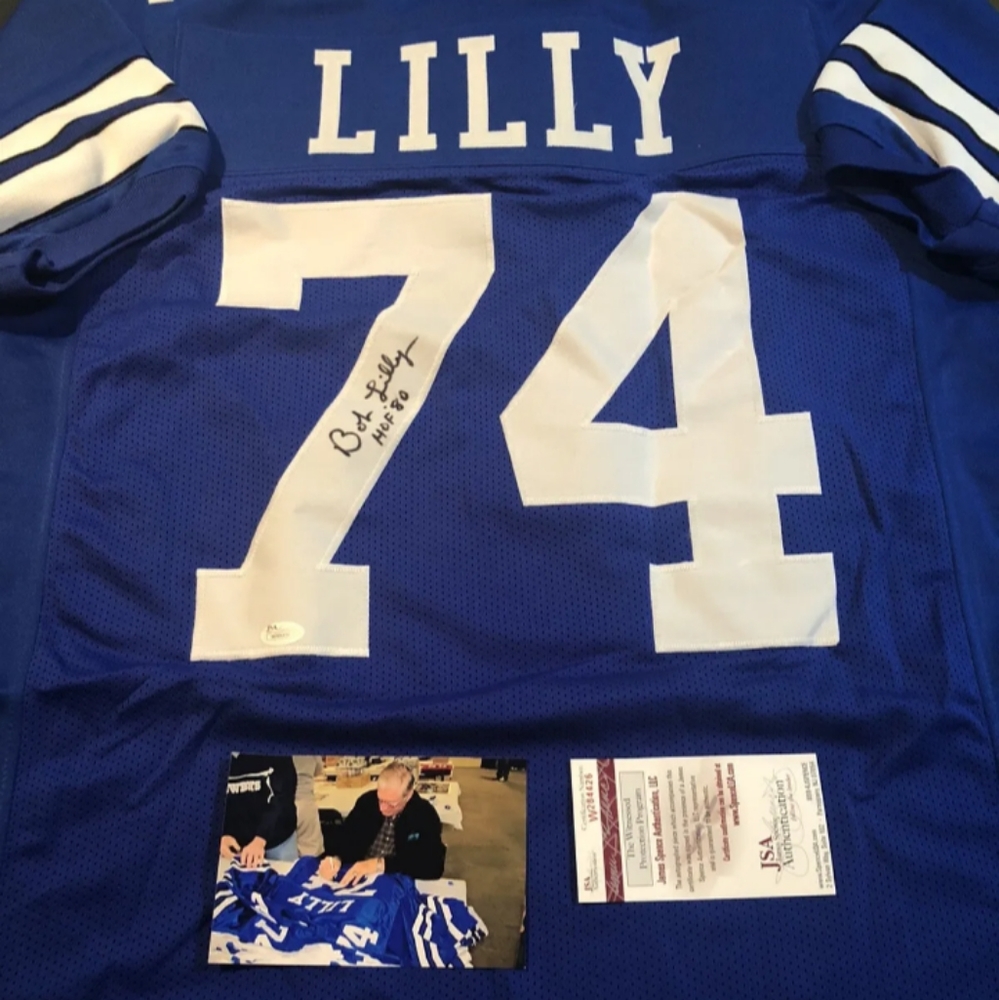 Bob Lily autograph hall of Fame (JSA)